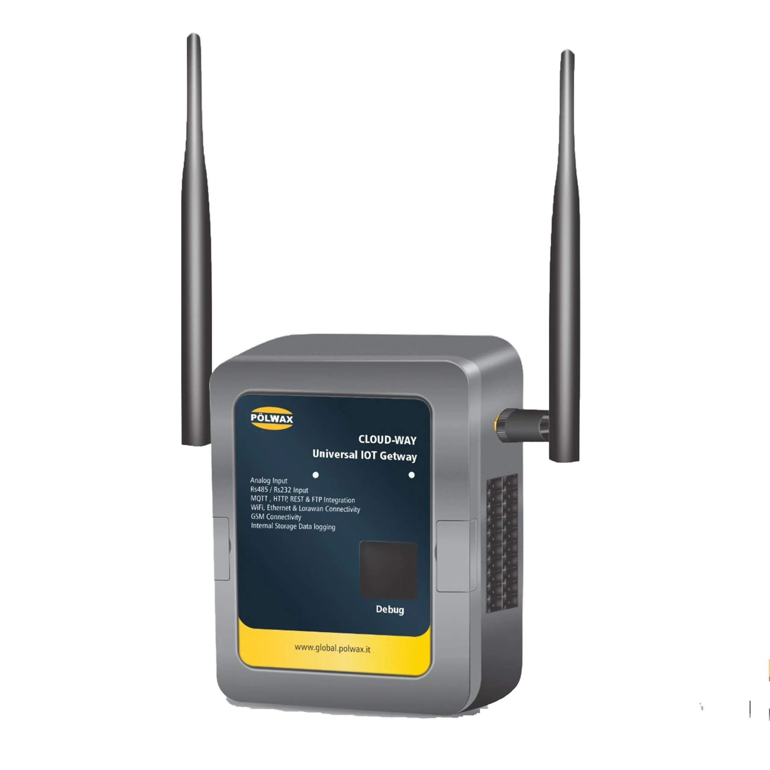 Polwax IoT Gateway for pharmaceutical monitoring